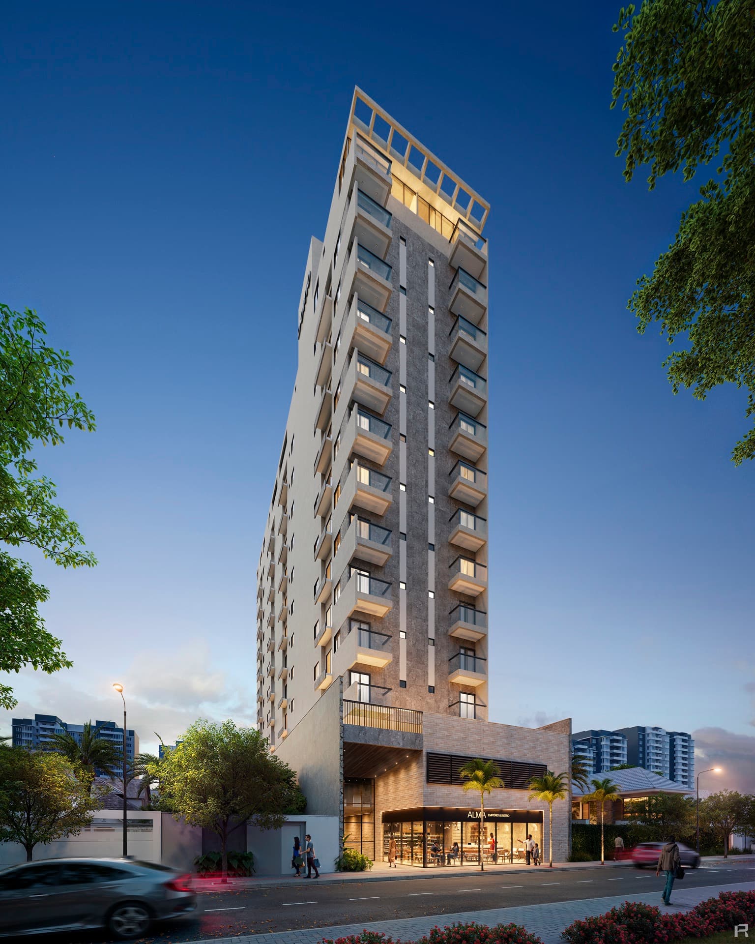 Diamond Residencial — Fachada